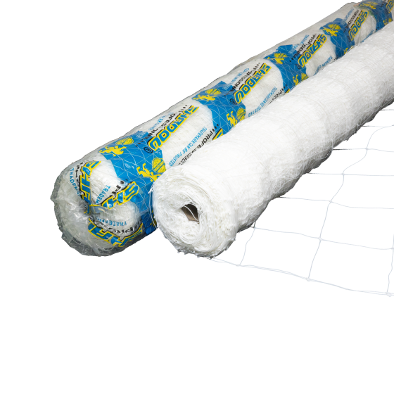 Сітка шпалерна 12,5*12,5 1*500 метрів (біла) квіткова сітка Дніпро