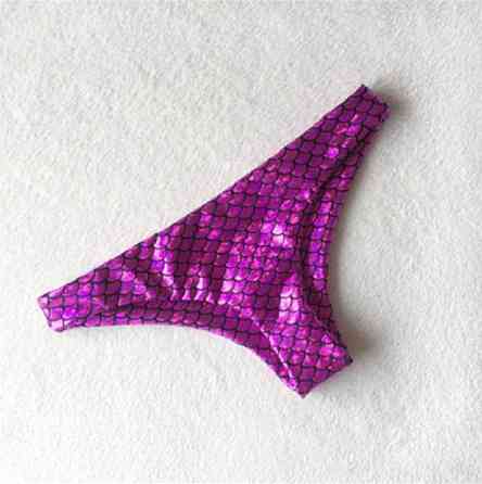 Плавки для купальника блискучі фіолетовий 46 Київ