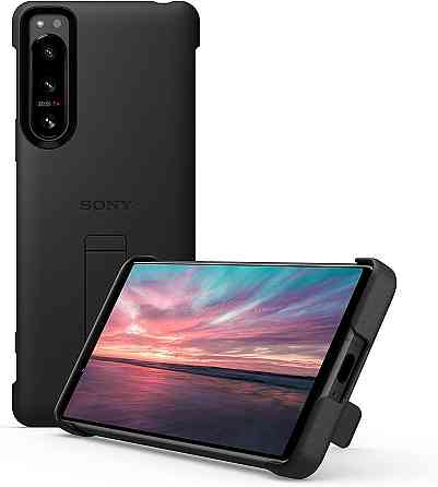 Чохол-накладка Sony Style Cover with Stand для Sony Xperia 5 IV Black (XQZ-CBCQ/BGENG) ( 13721 ) Харьков