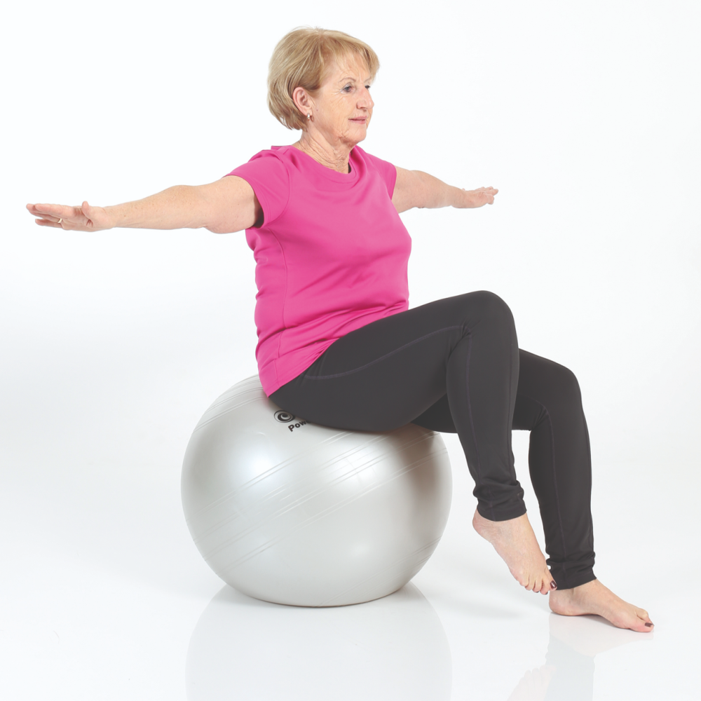 Мяч гимнастический TOGU Powerball ABS - 75 см (серебристый) Днепр - изображение 2