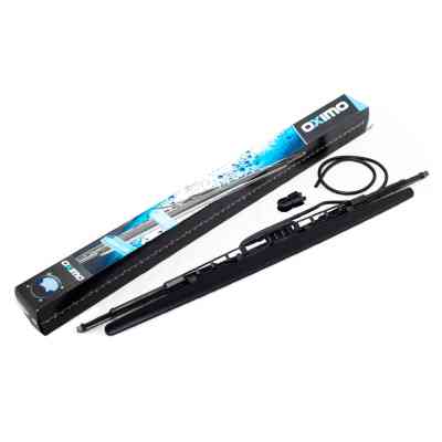 Щетка стеклоочистителя OXIMO каркасна зі спойлером та розпилювачем 550 мм / 22 (WUSPR650) Винница