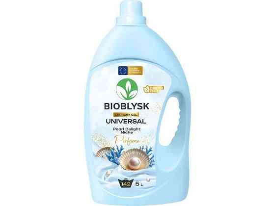 Гель для прання 5л Без фосфатів “Universal Pearl Delight Niche Perfume” ТМ BIOBLYSK Київ