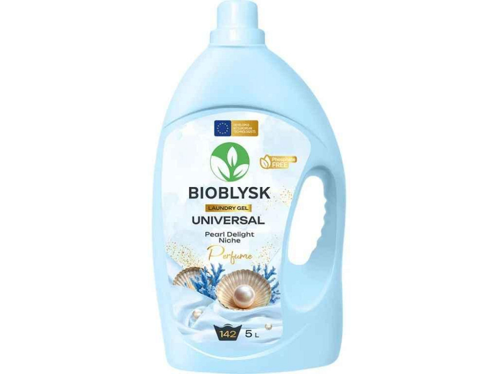 Гель для прання 5л Без фосфатів “Universal Pearl Delight Niche Perfume” ТМ BIOBLYSK Київ - фото 1