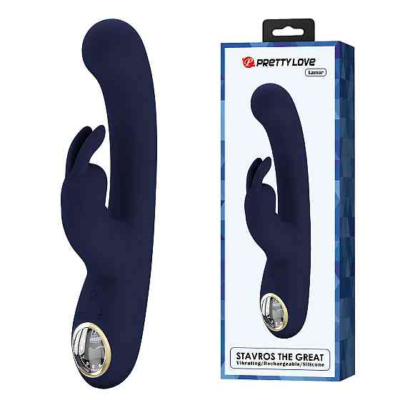 Вібратор - Pretty Love Lamar Vibrator Blue Sex Aura Київ