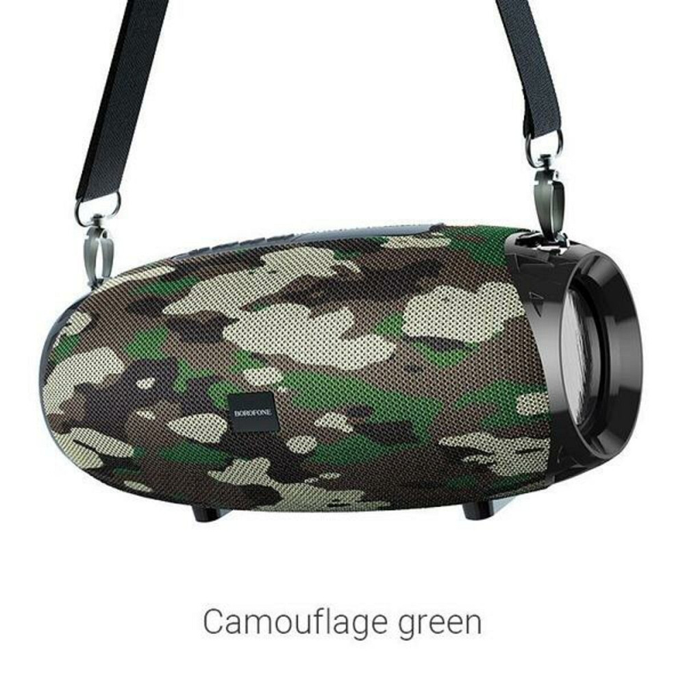 Портативна колонка BOROFONE BR12 Amplio sports wireless speaker Camouflage Green Київ - фото 1