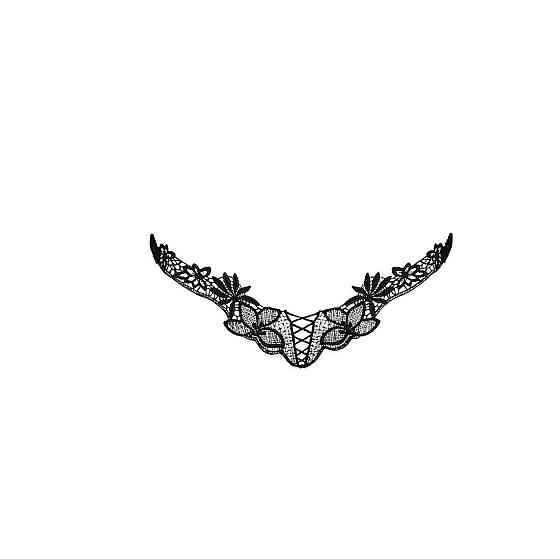 Трусики кружевные Passion Exclusive ATHENA THONG S/M, black Sex Aura Киев