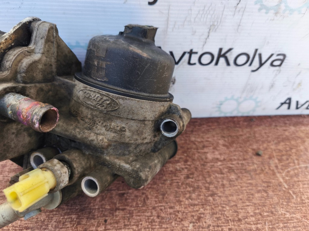 Корпус масляного фільтра з радіатором Ford Transit 2.2 tdci 2011-2014 Euro 5 (BK2Q-6B624-BB) Ковель - фото 2