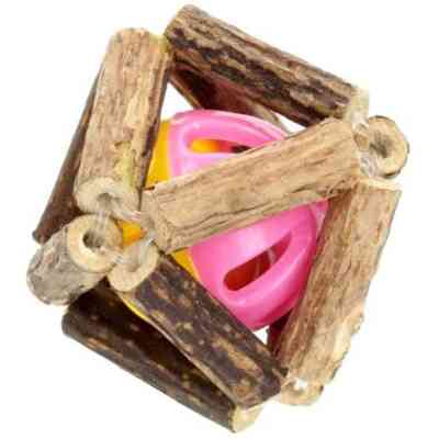 Игрушка для кошек Hippie Pet Мячик в клетке 5.5 см (HIPCT20003-S) Винница