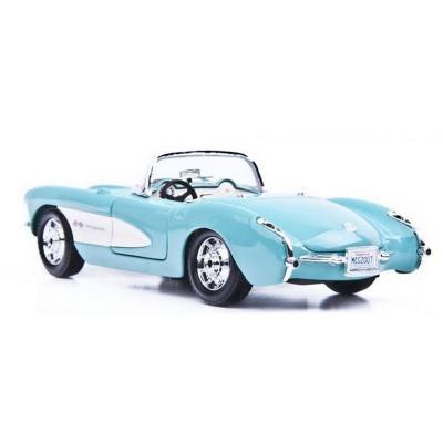 Машина Maisto Chevrolet Corvette голубой 1957 (1:24) (31275 lt. blue) Винница - изображение 1