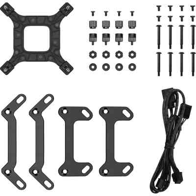 Система рідинного охолодження Deepcool LT240 ARGB Black (R-LT240-BKAMNC-G-1) Вінниця
