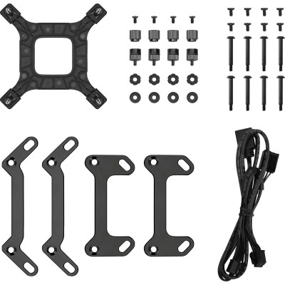 Система жидкостного охлаждения Deepcool LT240 ARGB Black (R-LT240-BKAMNC-G-1) Винница - изображение 5