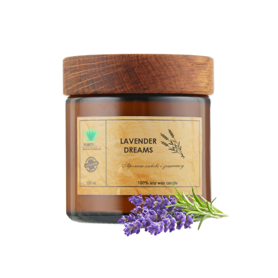 Аромасвічка Lavender dreams M PURITY 100 г Київ