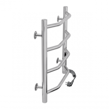 Электрический полотенцесушитель Laris Виктория П4 450Х500 Э правое подкл. Киев - изображение 4