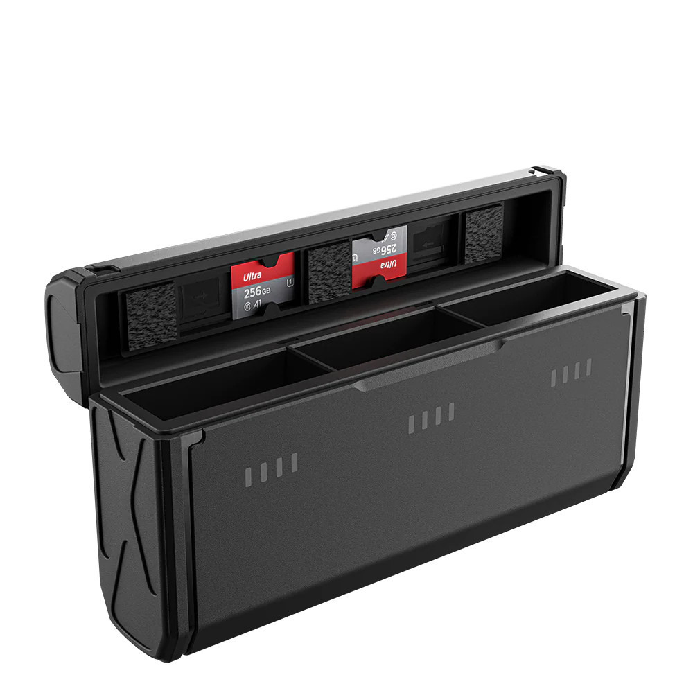 Зарядка GoPro 12/11/10/9 та два акумулятори покращених Stamina Telesin GP-PT-G01 Київ - фото 4