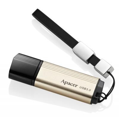 USB флеш накопитель Apacer 64GB AH353 Champagne Gold RP USB 3.0 (AP64GAH353C-1) Винница - изображение 4