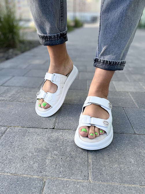 Шльопанці жіночі натуральна шкіра 36р. Коломыя - изображение 5