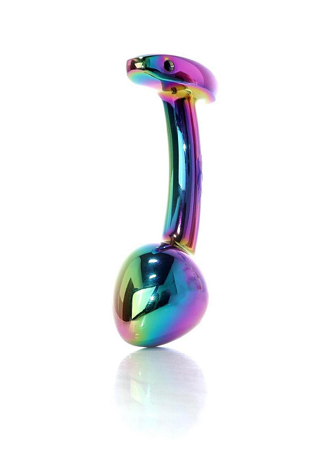 Анальна пробка - Jewellery Multicolour Curved Plug L Sex Aura Київ - фото 1