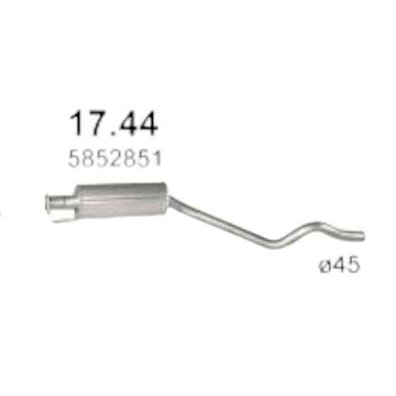 Резонатор Астра F Опель Мукачево