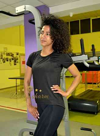 Жіноча батальна футболка для фітнесу Bronzine 50 Суми