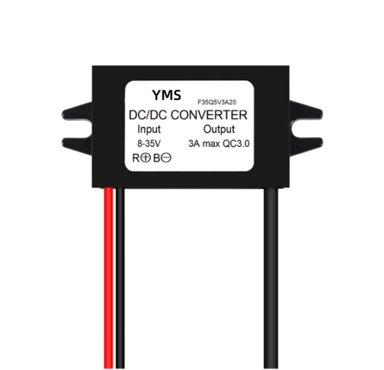 Автоадаптер 12В-5В 3А Type-C с скрытой проводкой Киев