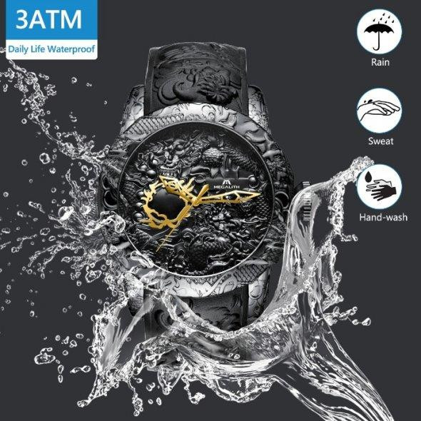 Мужские наручные часы MegaLith Dragon Винница - изображение 7