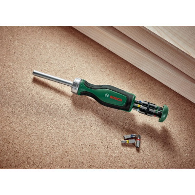 Набір викруток Bosch 12 насадок, Tx, PZ, PH, SL, HEX (1.600.A02.BX2) Вінниця - фото 3