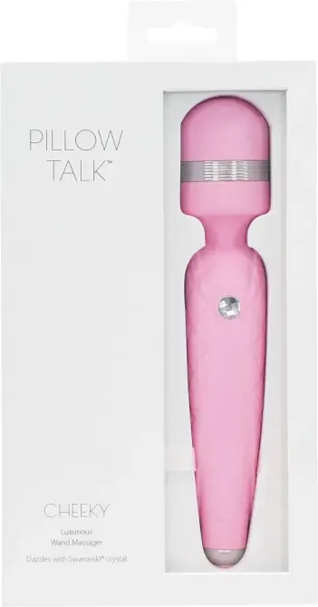 Розкішний вібромасажер PILLOW TALK - Cheeky Pink з кристалом Swarovsky, плавне підвищення потужності Львів - фото 8