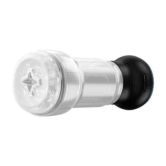 Мастурбатор Kiiroo Feel Pocket Crystal зі всмоктувальною інтерактивною насадкою PowerBlow Combo Set Sex Aura Київ