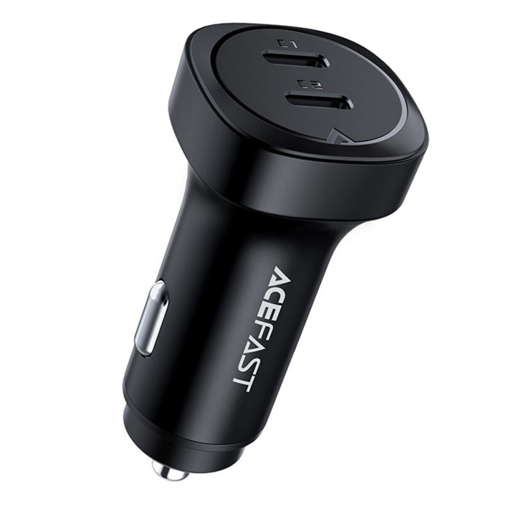 Автомобільний зарядний пристрій ACEFAST B2 72W dual USB-C metal car charger Киев - изображение 1