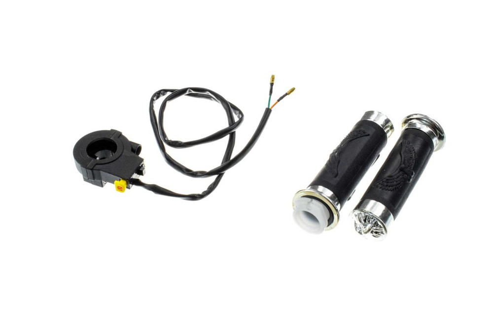 Ручки руля (в сборе) веломотор Мукачево - изображение 1