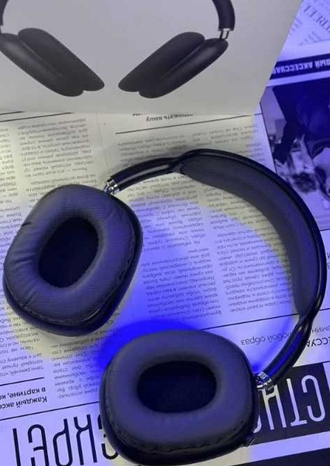 Епл Аірподс макс чорні Навушники бездротові|Беспроводные наушники Київ - фото 5