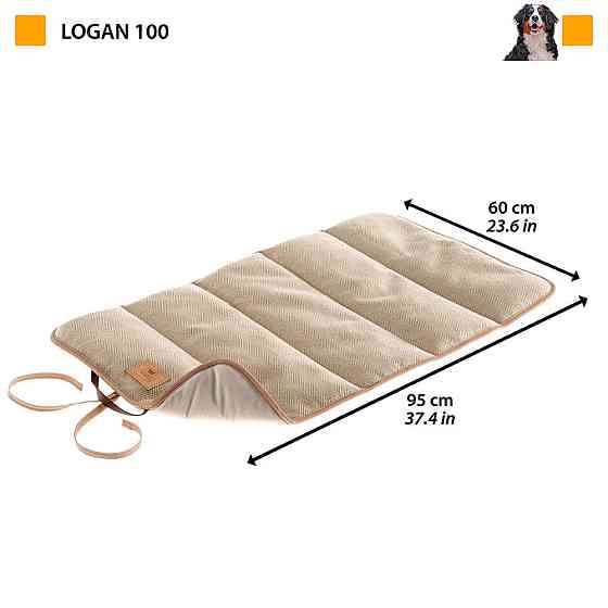 Підстилка-оделіло для собак Ferplast Logan 100 (Ферпласт Лоґан 100) Коричневий Запоріжжя