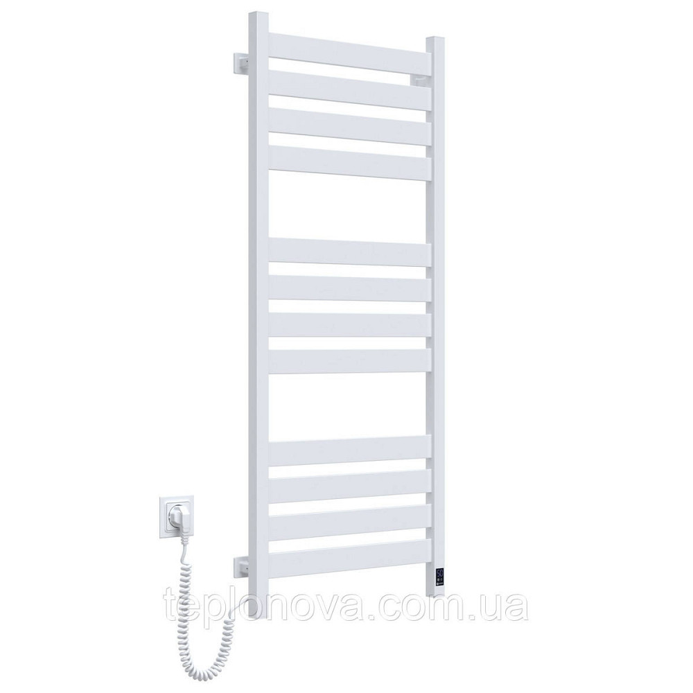 Полотенцесушитель Largo 500х1200 Sensor левый с таймером, белый бархат Черновцы - изображение 6