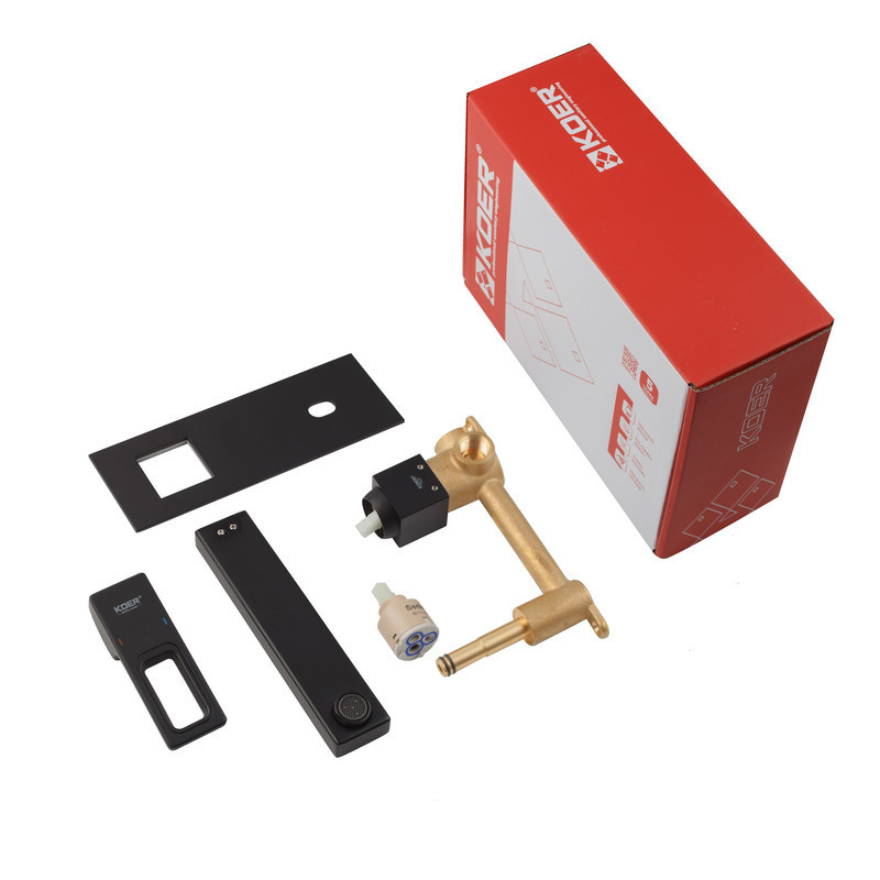 Змішувач для умивальника вбудований KOER KB-16009-05 (Колір чорний) (KR5980)   ( 29125 ) Харків - фото 4