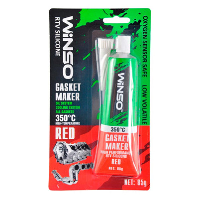 Герметик автомобільний WINSO червоний 85г (310200) Вінниця - фото 1