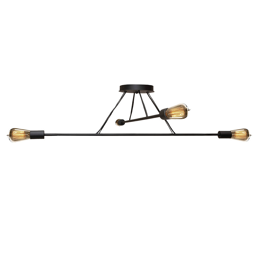 Люстра подвесная MSK Electric Asket под четыре лампы Е27 NL 10320-4 BK черная Одесса - изображение 4