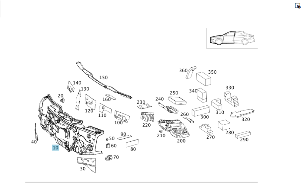 Mercedes-Benz  A2466820828 Шумоізоляція салону на моторному щиті CLA Shooting Brake X117 CLA C117 GLA X156 B-class W246 Одесса - изображение 2
