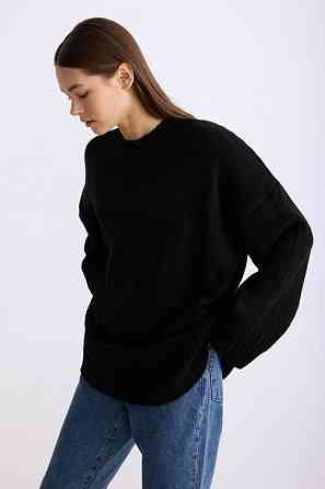 Жіночий затишний оверсайз светр машинна вʼязка Одеса