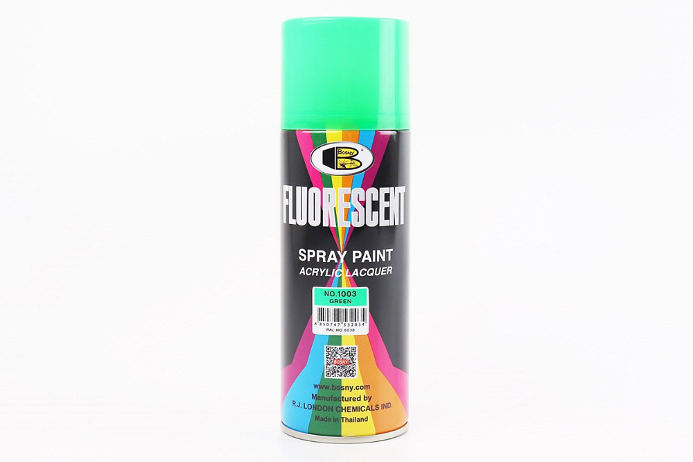 Фарба акрилова №1003 "ЗЕЛЕНИЙ ФЛУОРЕСЦЕНТНИЙ", Аерозоль 400ml Киев - изображение 1