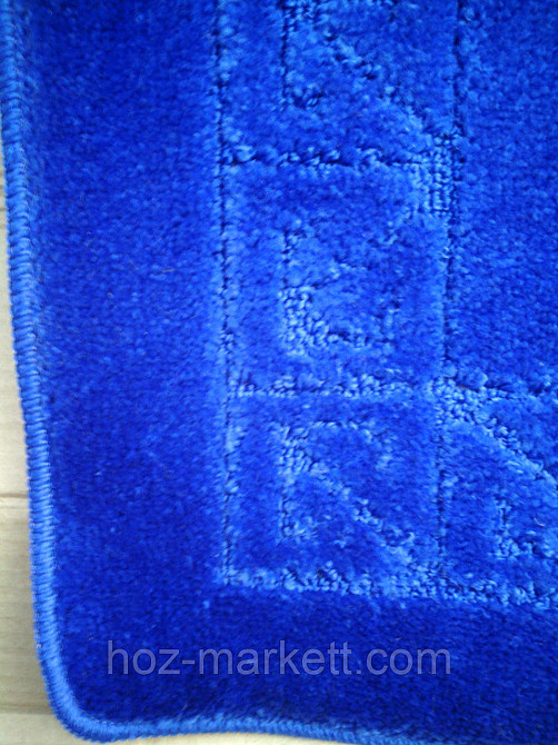 Набор ковриков для ванной и туалета синий производство Турция Харьков - изображение 2