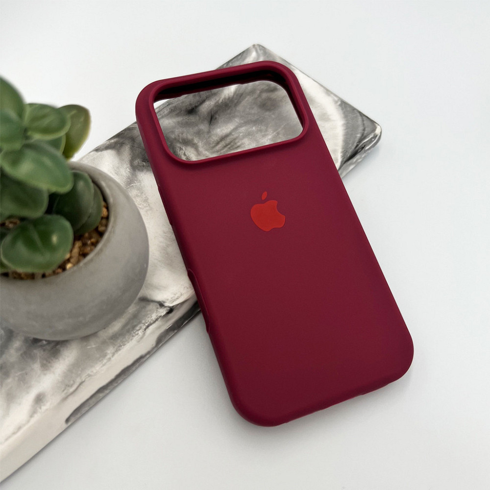 Чохол для смартфона Silicone Full Case AA Open Cam for Apple iPhone 17 Pro Max 47,Plum Киев - изображение 4