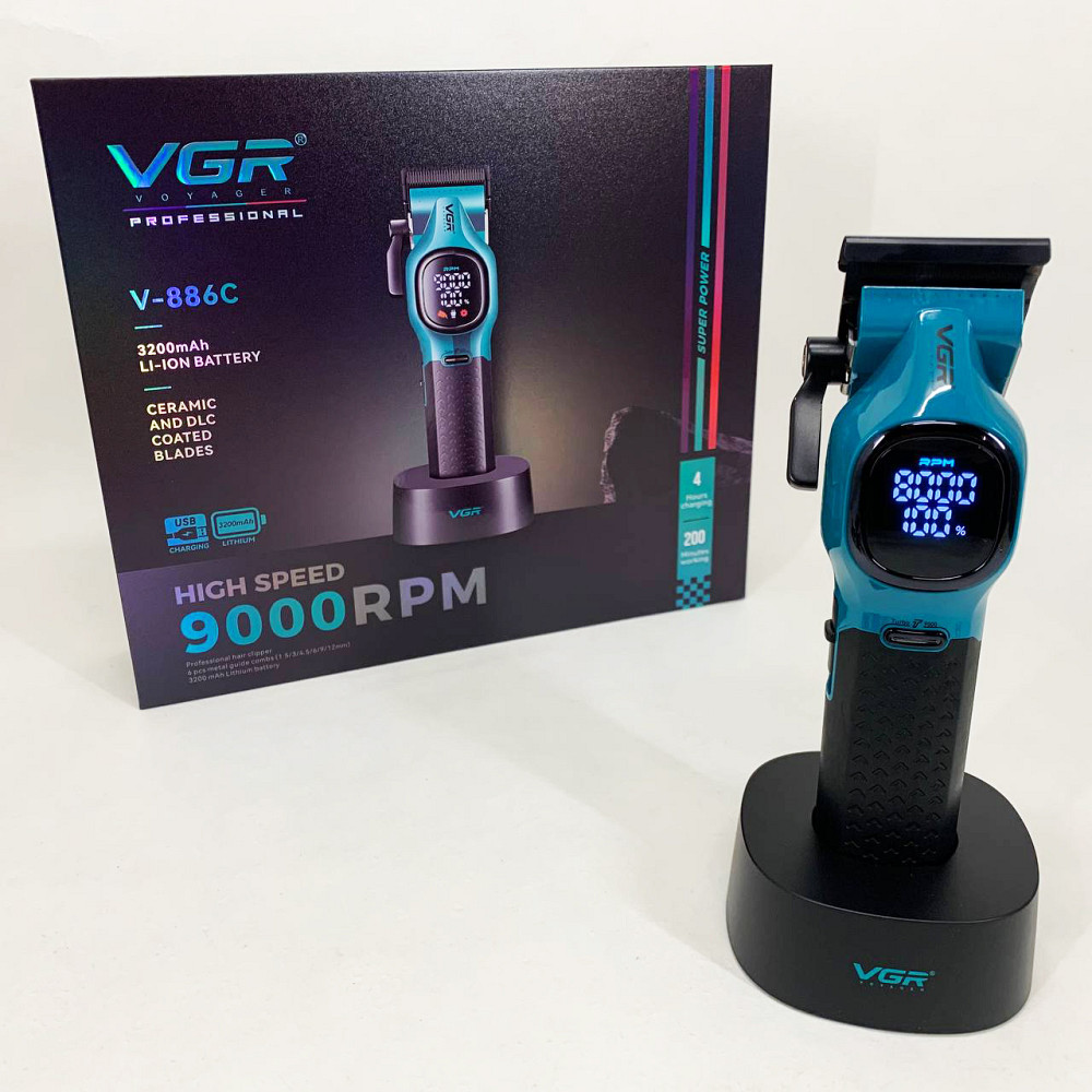 Машинка для стрижки волос с различными насадками, Многофункциональный триммер для стрижки волос и тела GU-34 Львов - изображение 7