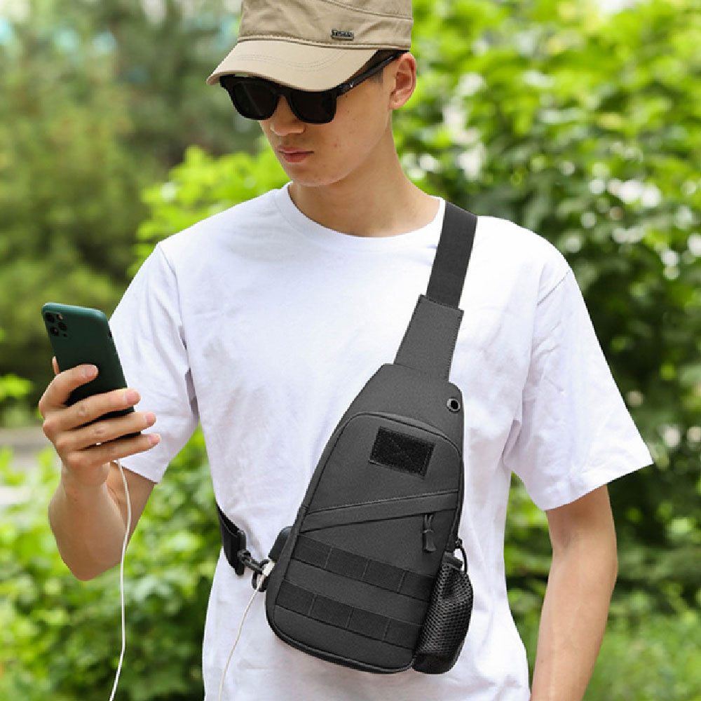 Чоловіча сумка планшет з накладним кишенею Військова сумка всу чоловіча слінг RP-62 Львів - фото 4