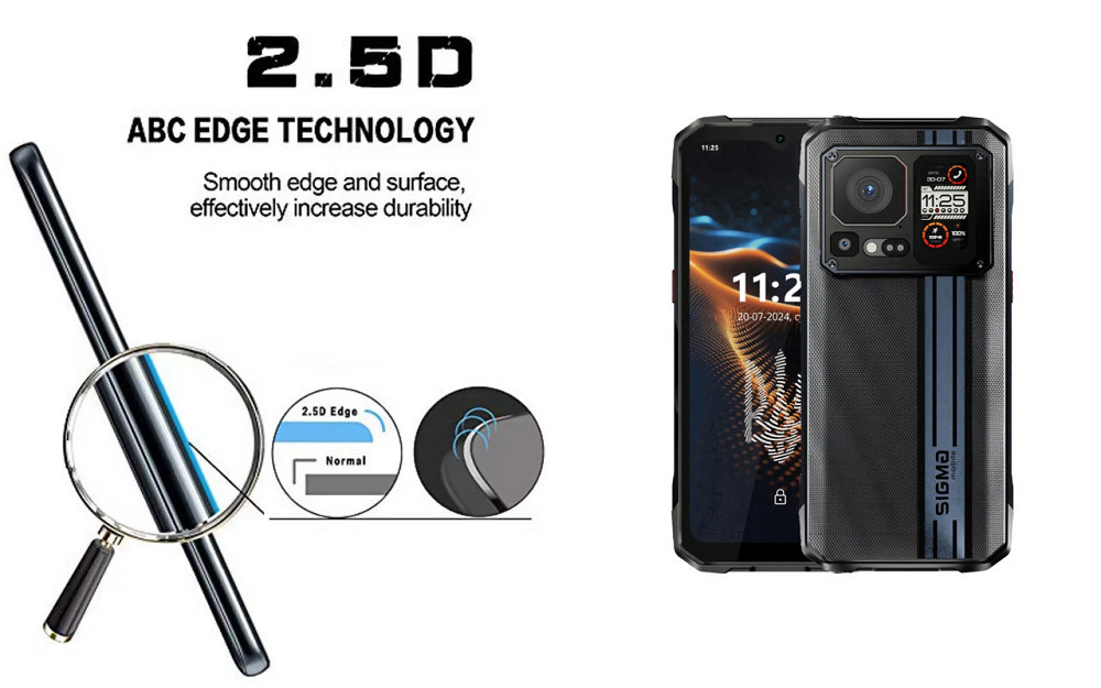 Защитное стекло ArmorGlass для Sigma mobile X-treme PQ58 – устойчивое к царапинам и ударам Киев - изображение 2