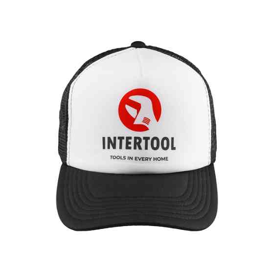 Бейсболка "INTERTOOL" (чорно/біла) Львів