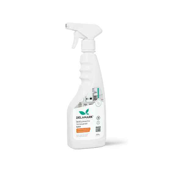 Універсальний засіб для миття кухні жасмин та апельсинова квітка DeLaMark 0,5 л Київ