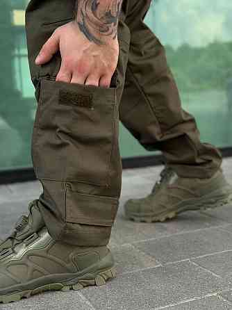 Літні армійські штани ріп-стоп олива, тактичні бойові чоловічі штани для військових і ЗСУ Львів