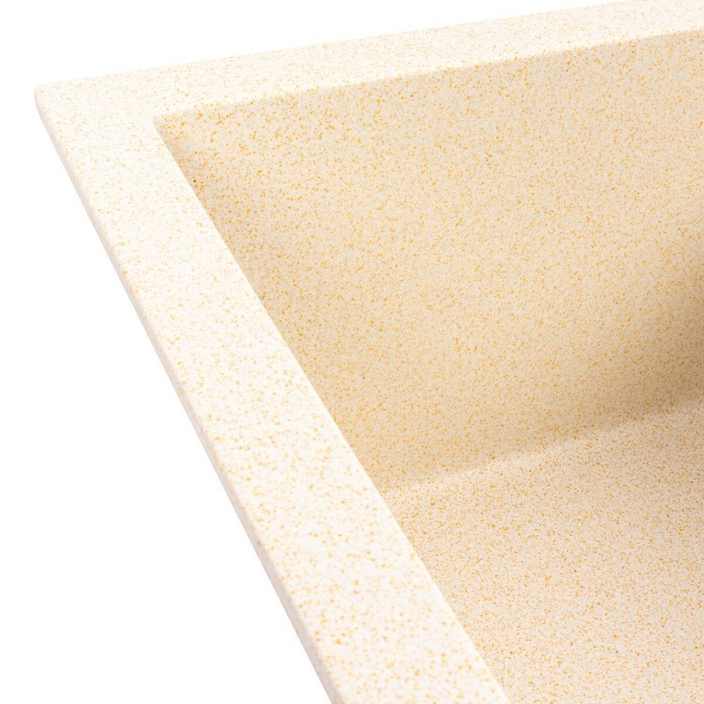 VALESO Кухонна мийка гранітна VALESO 6550 CRIPTA (пісок) Коломия - фото 20