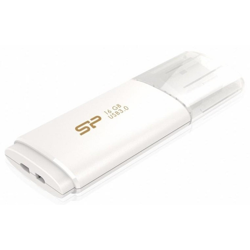 Flash SiliconPower USB 3.0 Blaze B06 16Gb White Киев - изображение 1
