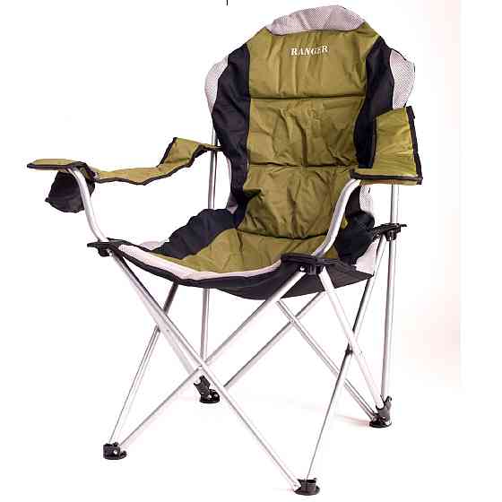 Крісло шезлонг складане туристичне Ranger FC 750-052 Green (RA2221) Київ